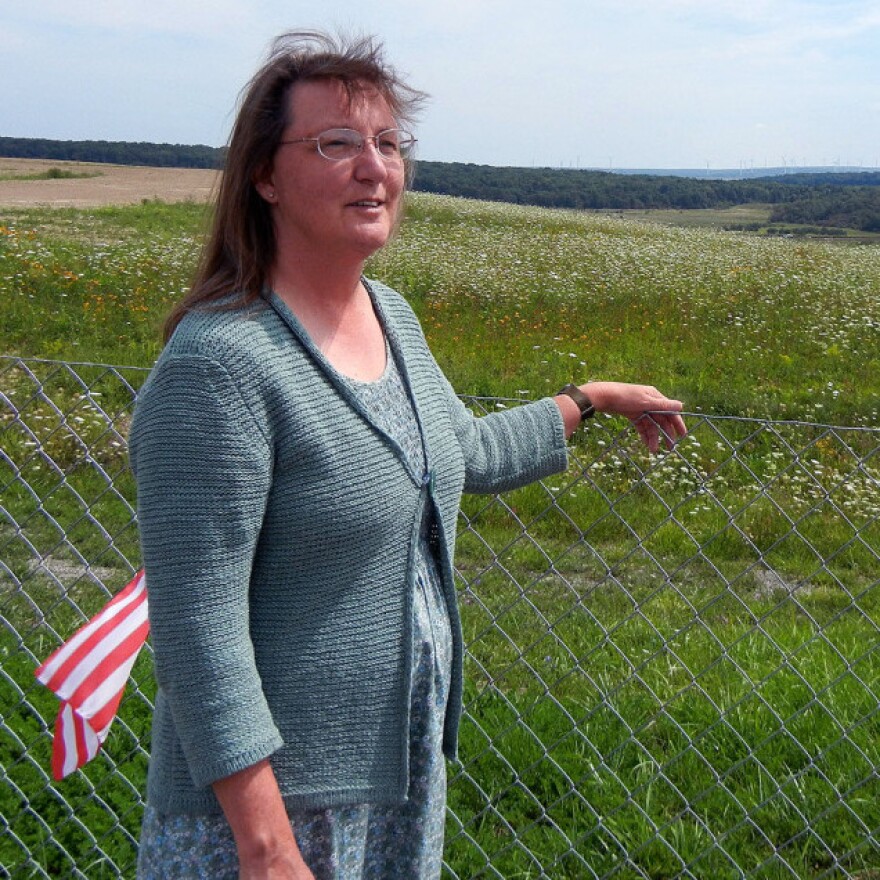 Donna Glessner, a volunteer with Friends of Flight 93, says the memorial is a "landscape memorial," meaning that the crash site itself is the memorial to those that died when United Flight 93 crashed on Sept. 11, 2001.