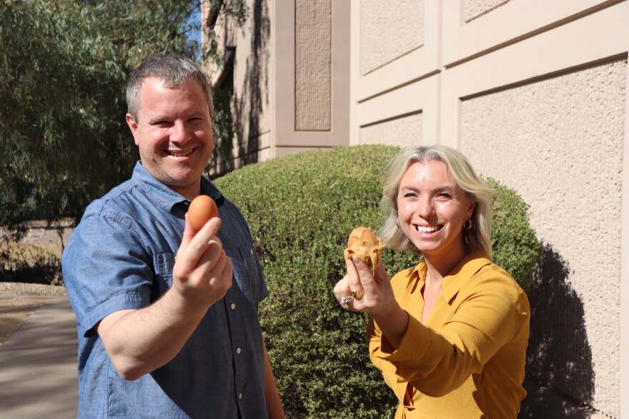 Mark Brodie and Lauren Gilger
