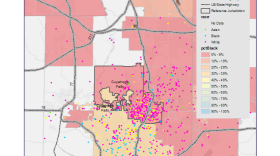 The city's mayor Don Walters disputes the claim of racial bias and questions the accuracy of the data.