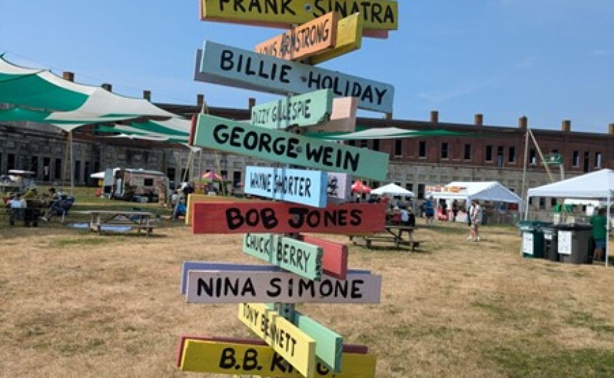 A tribute to some of the musical legends who performed at the Newport Jazz Festival