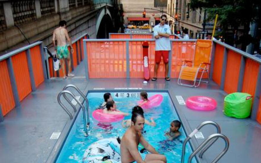 dumpster pool