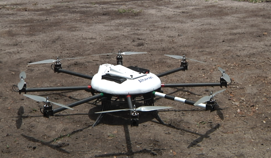 Drones range from half a pound to more than 50 pounds and can carry a wide range of add-ons depending on its use.