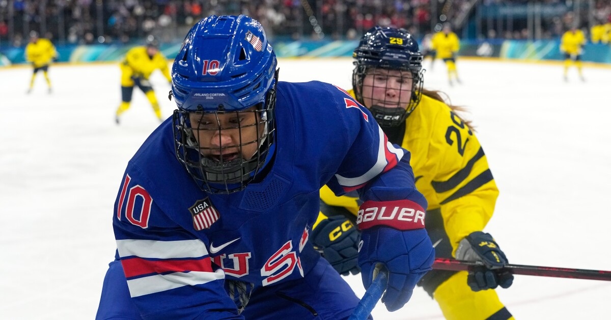 As the U.S. eyes gold, Cleveland Heights native Laila Edwards reflects on the rise of women's hockey