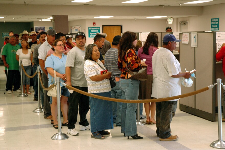 Unemployment lines