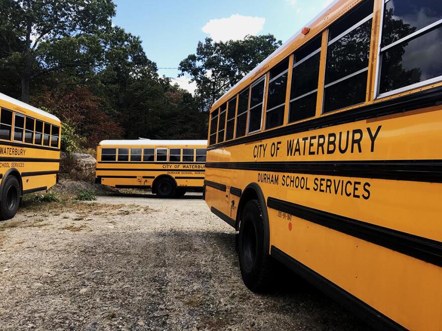 Waterbury Public Schools school buses