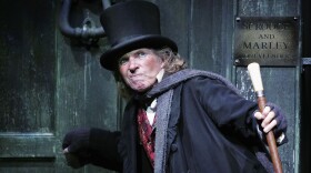 Actor Tommy Steele as Ebenezer Scrooge. (MJ Kim/Getty Images)