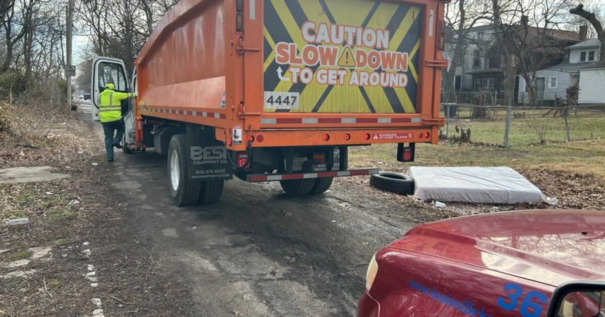 Louisville police, prosecutors won't seek criminal charges after trash truck death