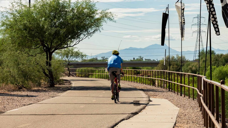 Santa Cruz River Path, Bike Path, Chuck Huckelberry Loop