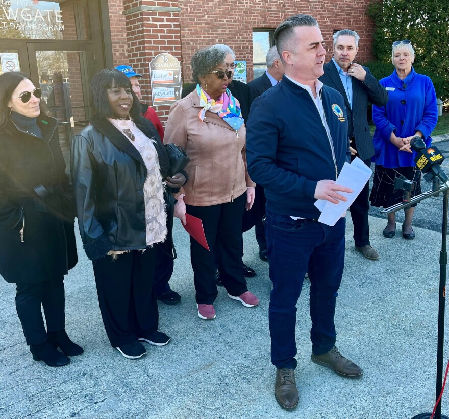 Joined by local senior advocacy groups and fellow Legislators, Albany County Legislature Chairman Andrew Joyce and Elder Care Committee Chairwoman Carolyn McLaughlin announce they are co-sponsoring a local law that will keep more money in the pockets of Albany County seniors. The new initiative would amend income requirements for a property tax exemption for residents 65 and over, allowing more seniors to be eligible. 