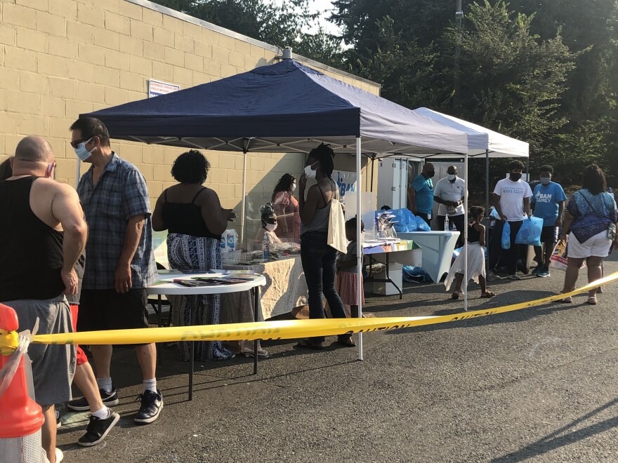 Community groups in Skyway have come together to create a pop-up resource center to connect families with services ranging from rental assistance to learning materials for kids.