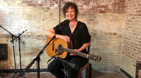 Molly McGinn organizes the Represent NC night at Joymongers Brewing in Greensboro.
