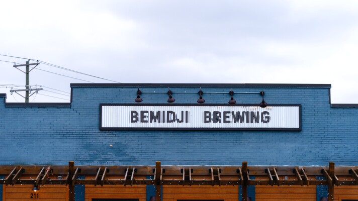 Bemidji Brewing is located in downtown Bemidji.