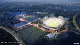 Artist Rendition of the future Athletic Village. Courtesy: UCF Athletics 