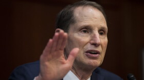 Sen. Ron Wyden (D-Ore.) speaks during a meeting about the GOP tax plan on Capitol Hill, Nov. 1, 2017 in Washington, D.C. (Drew Angerer/Getty Images)
