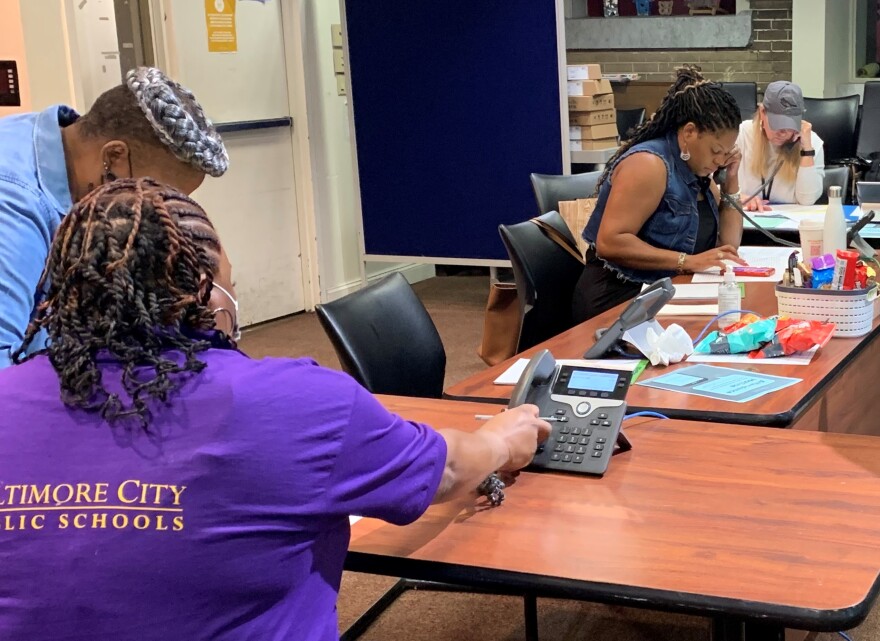 Baltimore City Public Schools Phone Bank
