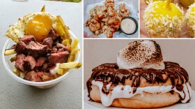 Food offerings at the Florida State Fair