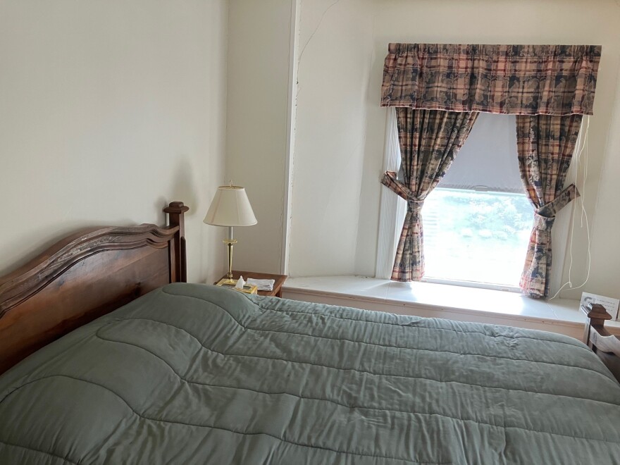 The Davenport bedroom where Leon Bismark "Bix" Beiderbecke was born, March 10, 1903.
