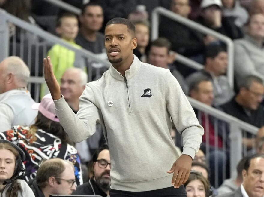 Providence College men's basketball coach Kim English led the Friars to the NIT. PROVIDENCE COLLEGE ATHLETICS