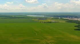 A potential industrial site near the Ports of Indiana-Mt. Vernon in Posey County