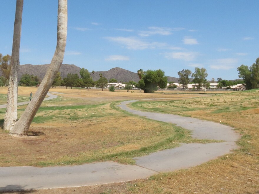 The grounds of the Ahwatukee Lakes Golf Course.