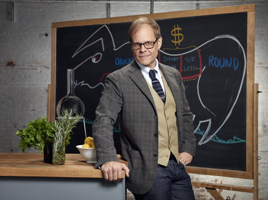 Alton Brown is the creator and host of <em>Good Eats</em> on the Food Network.