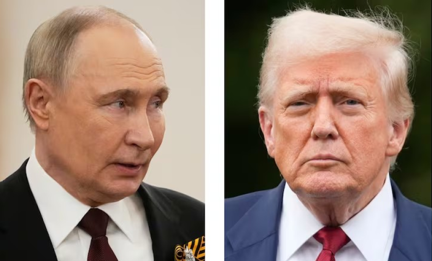 Presidents Trump and Putin meet in Anchorage to discuss ending the war in Ukraine.