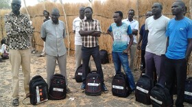 In South Sudan, the staff of Doctors Without Borders has newly devised "runaway bags," filled with medical supplies so the health workers can provide care if people have to flee because of conflict.