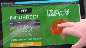 One group pitched a new training tool, that uses footage taken from an officials point of view.