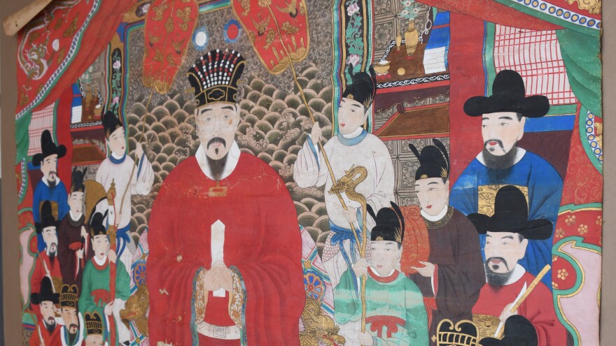 The FBI Boston Division recovered 22 artifacts stolen from Japan, including the artwork above. During World War II, various treasures from the Ryukyu Kingdom were stolen.