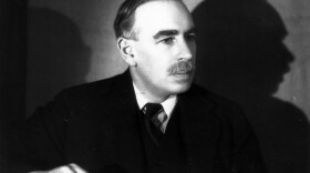 British economist and the founder of 'Keynsian economics' John Maynard Keynes (1883 - 1946) is pictured in this 1938 photo.