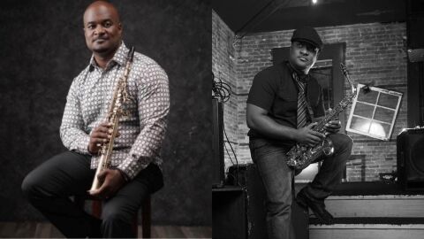 Saxophone artist Darryl Murrill.