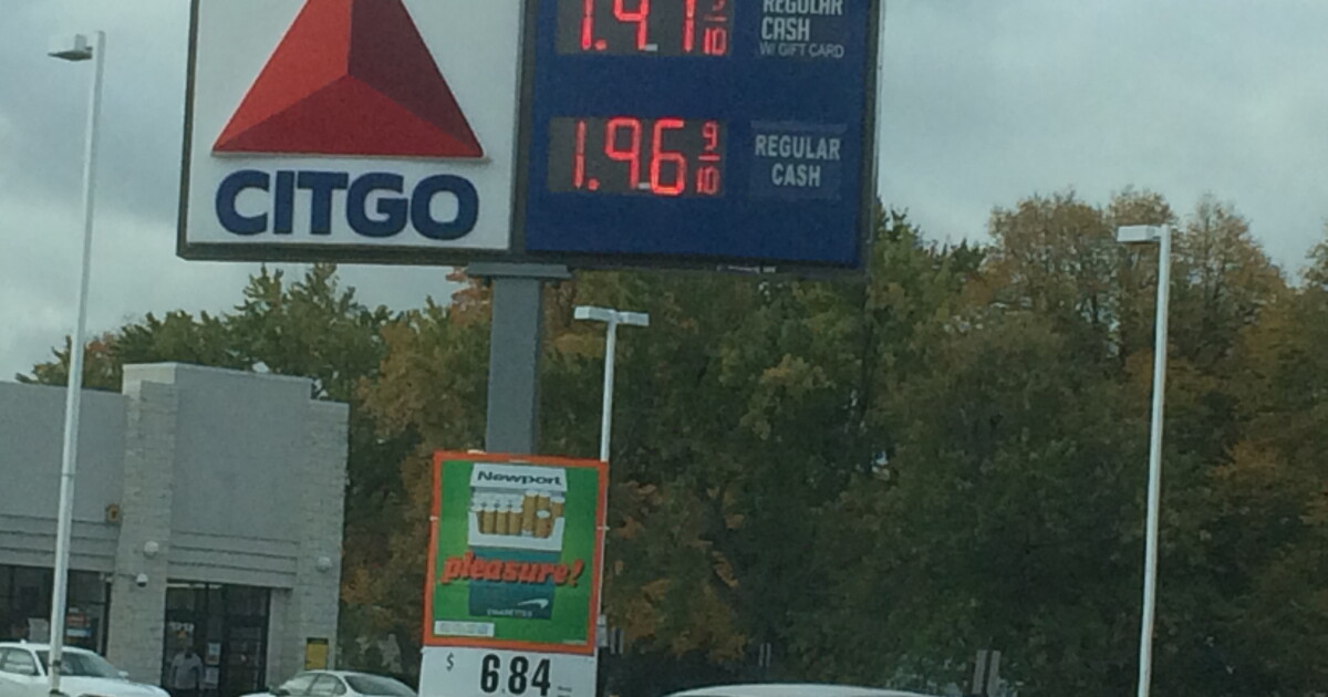 Michigan gas prices fell below $2 a gallon, but not for long