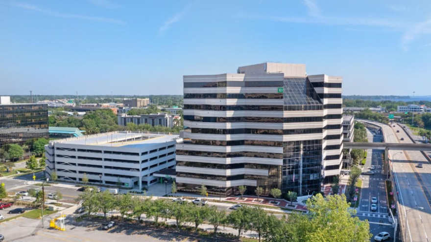 The former Stein Mart building at 1200 Riverplace Blvd.