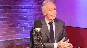 Massachusetts U.S. Rep. Richard Neal speaking in the studio at NEPM in Springfield, Ma.