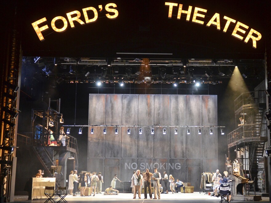 <em>Kiss Me, Kate </em>is the story of an American acting troupe putting on a performance of Shakespeare's <em>The Taming of the Shrew. </em>It's fun, says the Chatelet production's director — but complicated to stage.