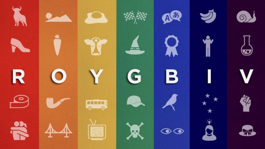 <strong><a href="http://apps.npr.org/lookatthis/posts/colors/">#ColorFacts: A Weird Little Lesson In Rainbow Order</a></strong>