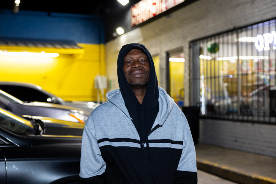 Darren Richie, 59, has experienced homelessness in Fort Worth for around five months as of Jan. 22, 2026.