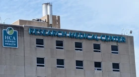 Research Medical Center on Meyer Boulevard is one of two HCA-owned area hospitals where the nurses union is prepared to strike over contract negotiations.