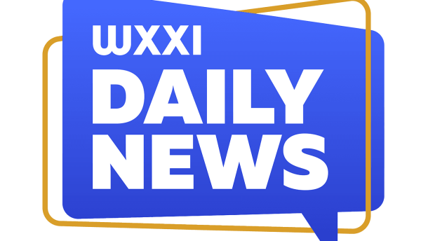 Logo reading 'wxxi daily news' in a text bubble design
