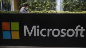 Microsoft sign - CREDIT Ng Han Guan/AP