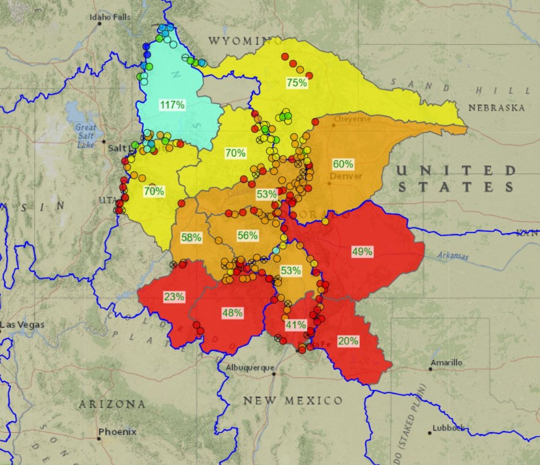 Colorado ends 2025 with extremely low snowpack
