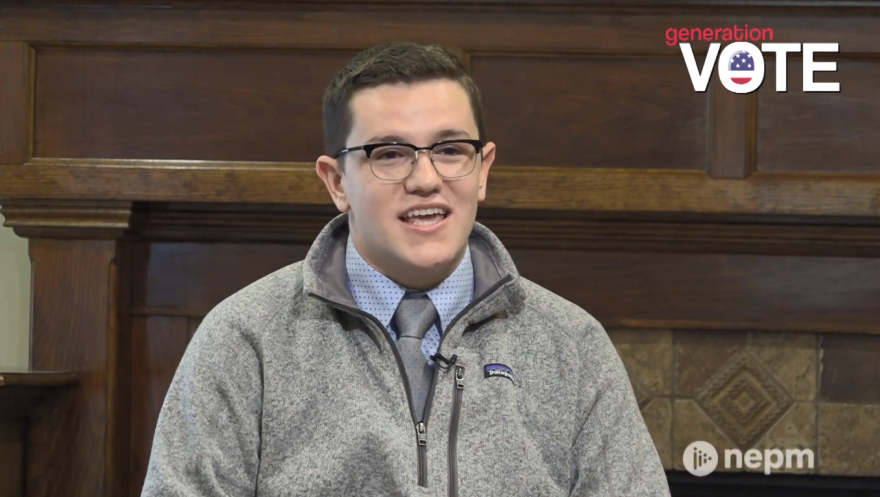 Matt Tibbitts appeared on "Generation Vote," a special series from NEPM's Connecting Point.