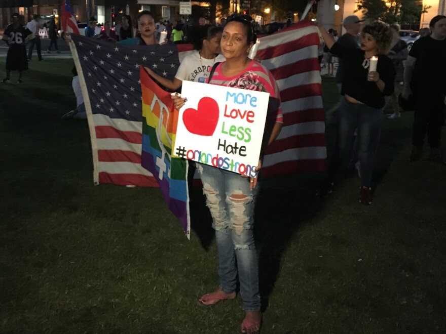 Marangely Valdes said ten of her friends were killed in Sunday's shooting at the Pulse nightclub.