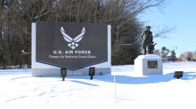 Pease Air National Guard Base located in Newington and Portsmouth, New Hampshire.