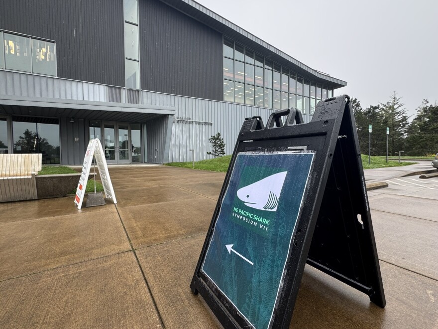 Shark scientists gathered for the Northeast Pacific Shark Symposium, held in Newport at Hatfield March 19-21, 2026.