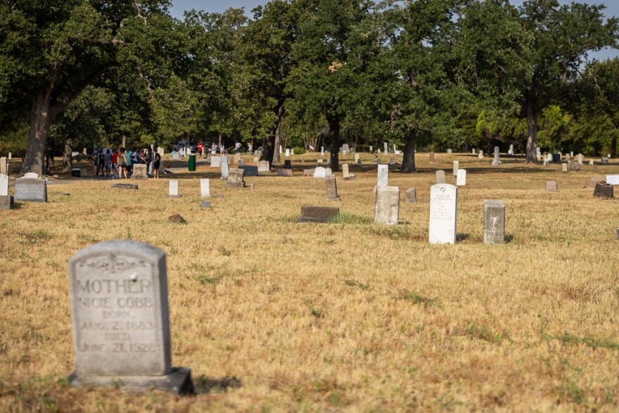 Many of the people buried at Bethany Cemetery were formerly enslaved people.