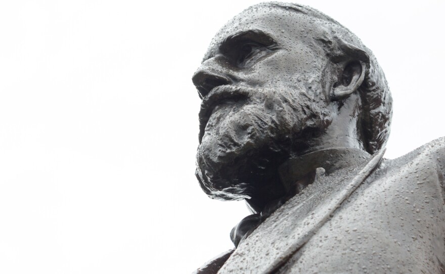 Statue of Senator James Harlan Returns Home Iowa Public Radio