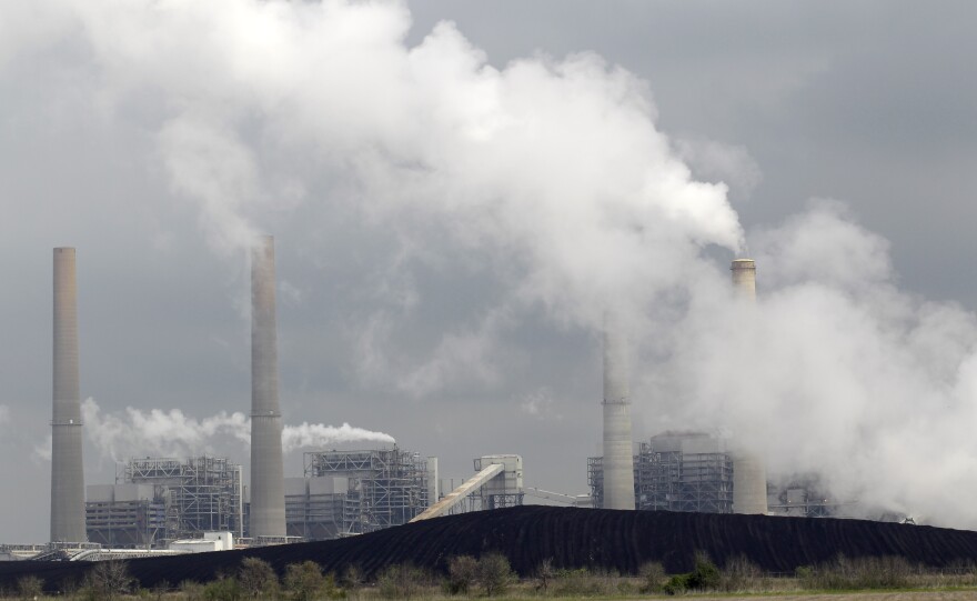 NRG Energy's W.A. Parish Electric Generating Station in Thompsons, Texas. Photo taken in 2011.