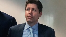 FILE - Sam Altman arrives at the U.S. District Court in Oakland, Calif., April 30, 2026. (AP Photo/Godofredo A. Vásquez, file)