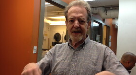 Totten has been homeless since May. He brings his laundry to the Hygiene Center in Pioneer Square. 